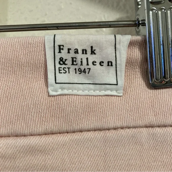 Frank & Eileen Women's Size 27 Sligo Italian Performance Denim Skinny Jean Pink - Picture 6 of 16